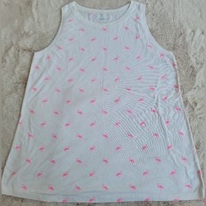 NWOT Torrid Pink Flamingo Print Tank Top Plus Size 2